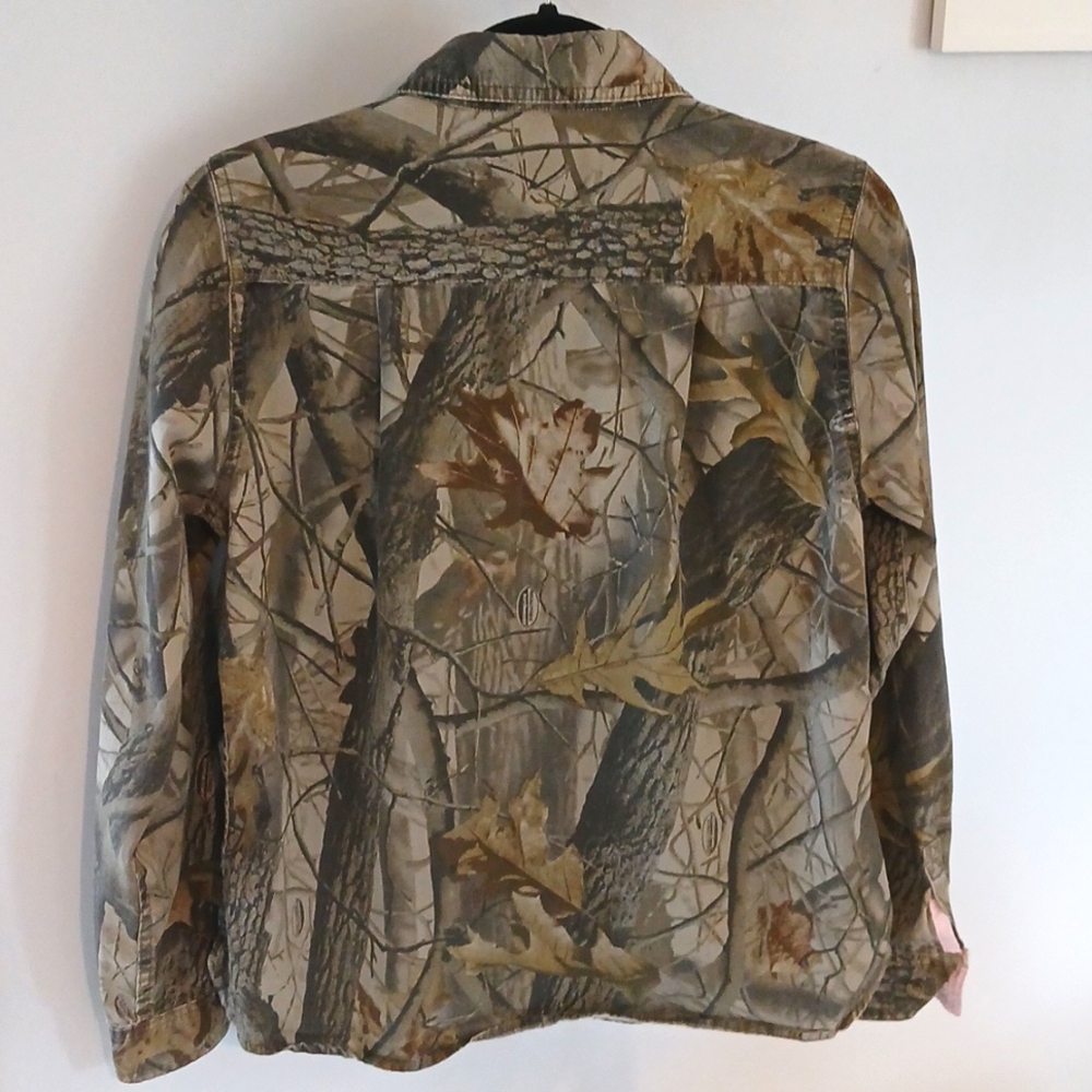 Outfitters Ridge Womens Size M (8-10) Camoflage Shirt - Picture 3 of 10